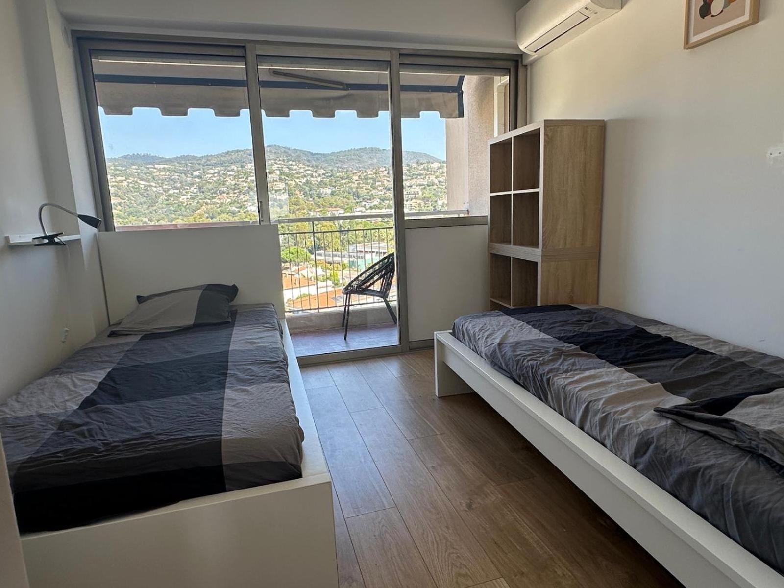 Appartement T3 De Standing Vue Mer Et Marina Mandelieu La Napoule Ngoại thất bức ảnh